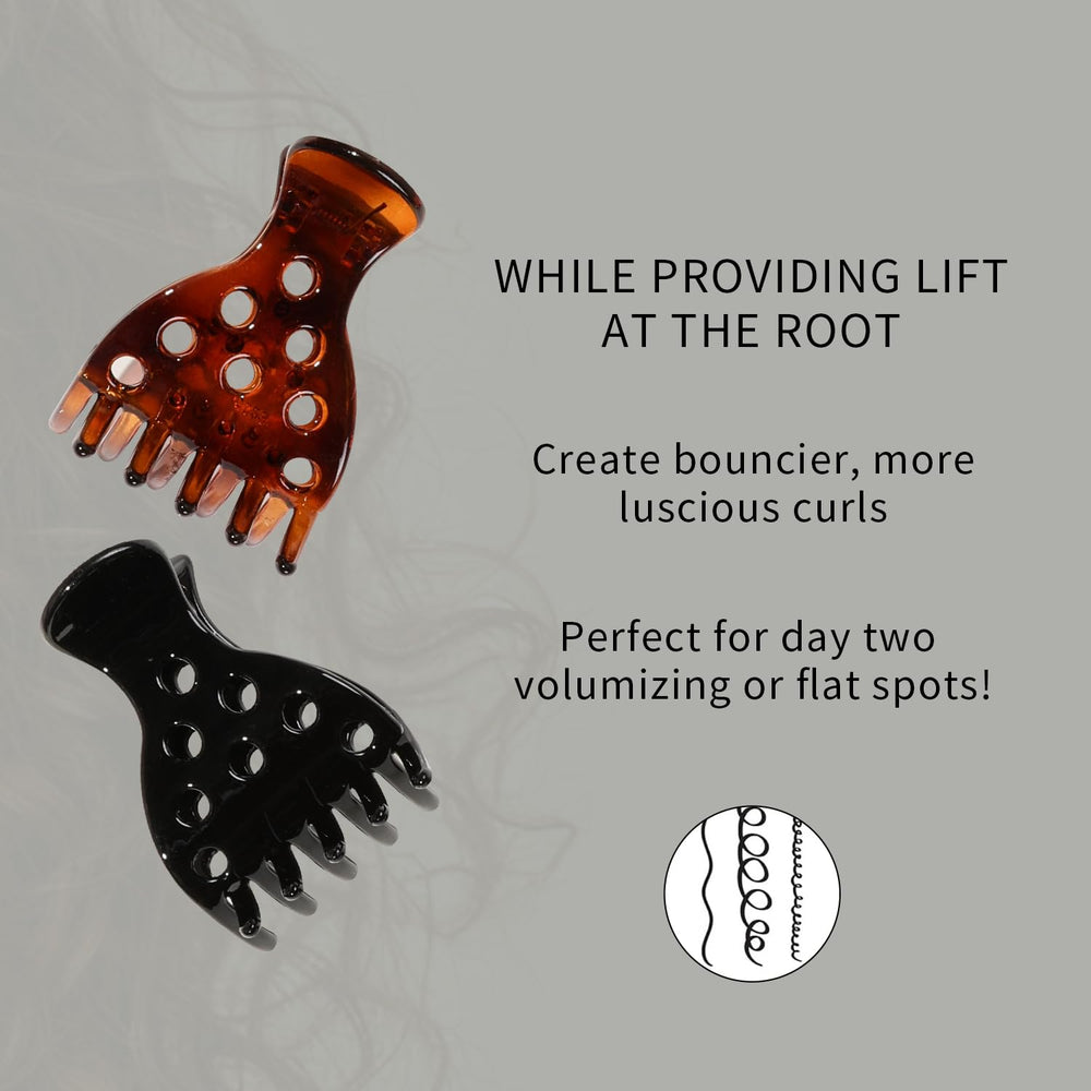 Ivyu clips in hand to show size and easy handling