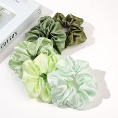 Ivyu scrunchie worn on wrist as accessory and quick-carry convenience