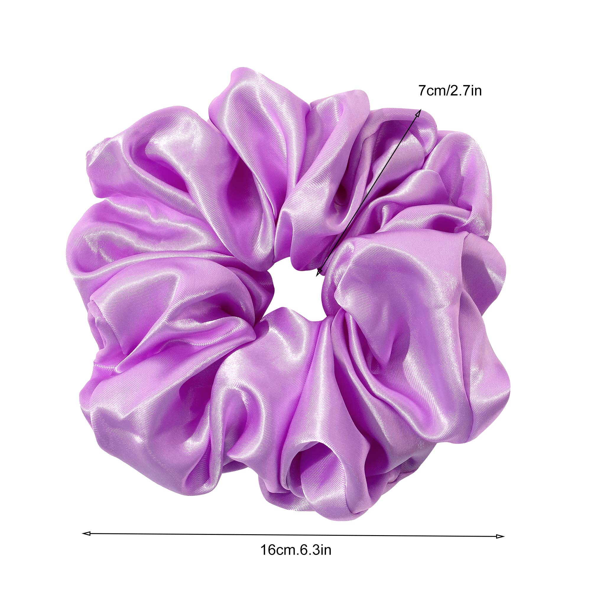 Ivyu scrunchie fabric texture closeup highlighting smooth satin and reduced friction