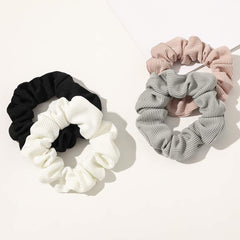 Ivyu scrunchies worn on a wrist as accessory for easy carry and convenience