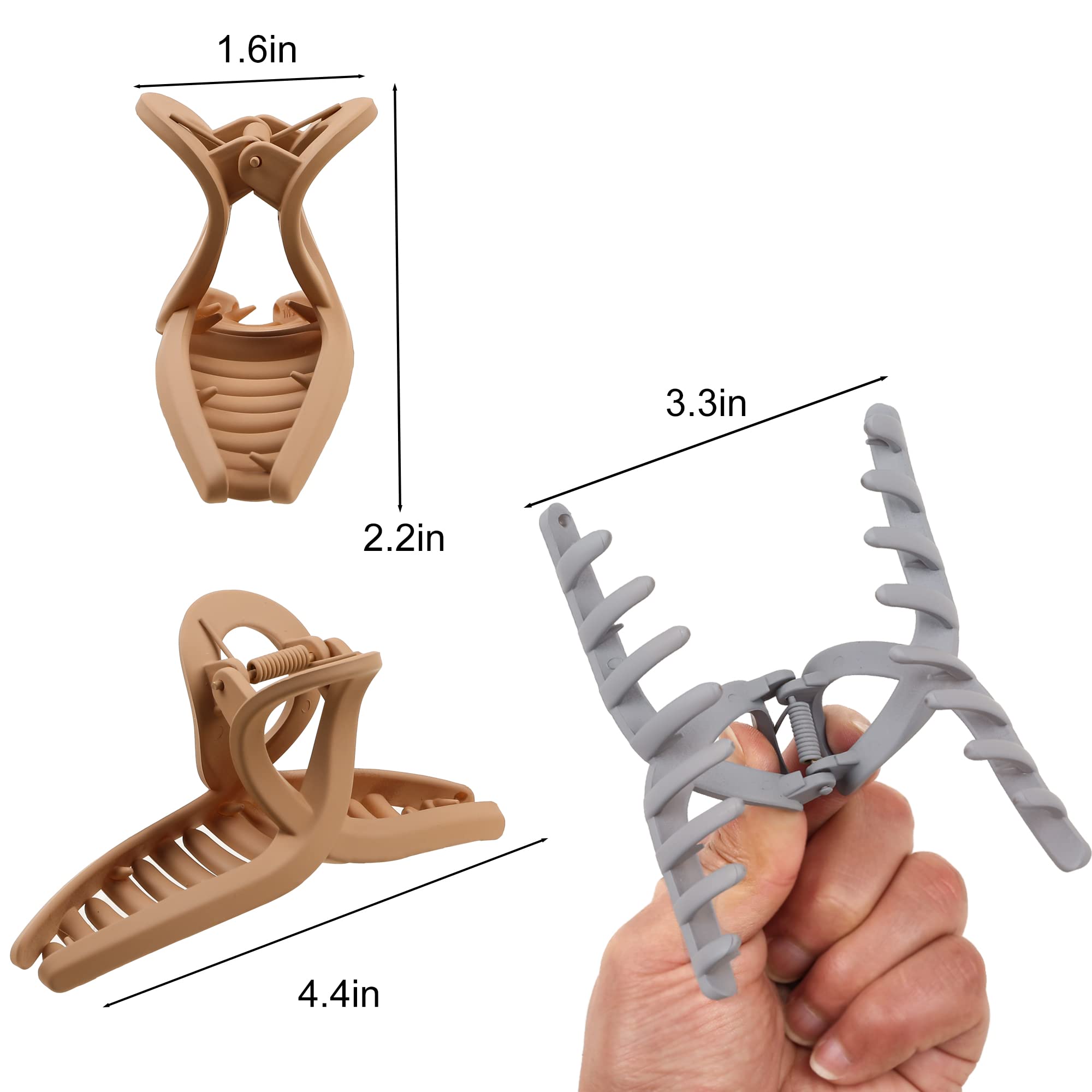 ivyu clip next to a hand for scale, shows large jaw capacity