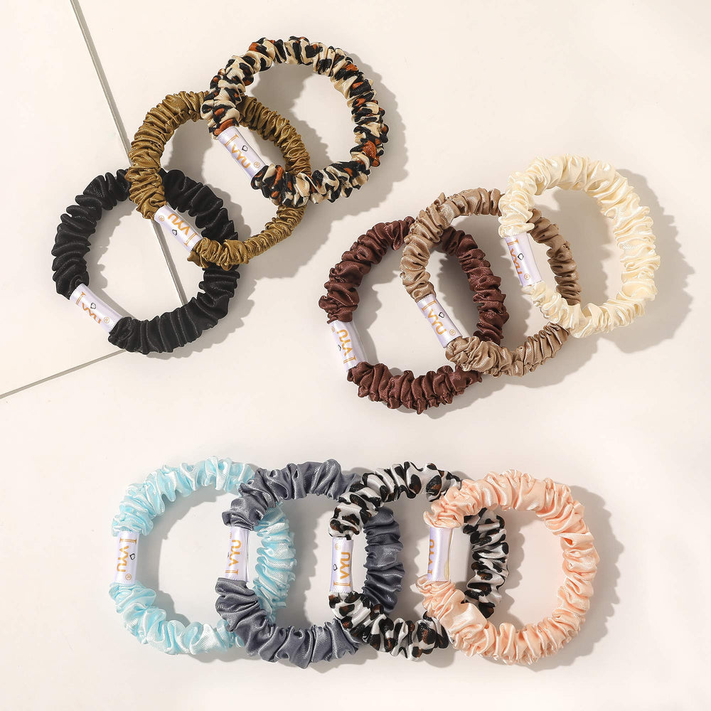 Ivyu scrunchie worn overnight demonstrating comfort and crease-free benefit