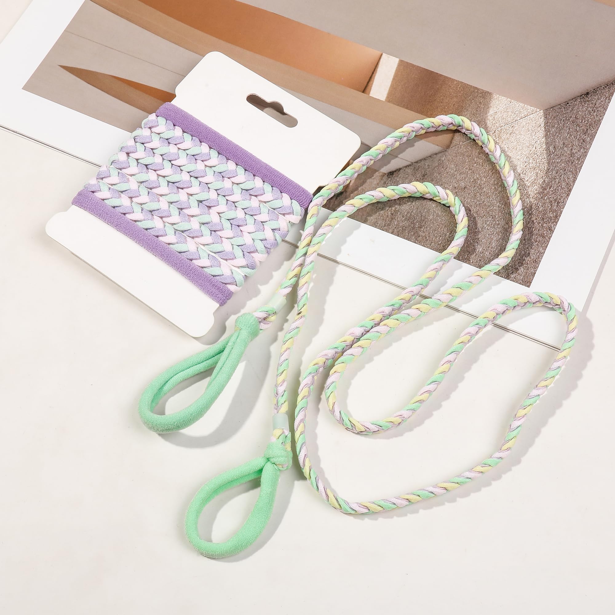 Ivyu hair tie on swimmer's ponytail resisting water and staying put