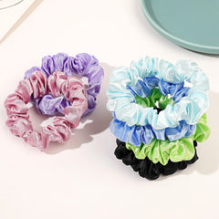 Ivyu scrunchie worn on wrist as accessory, easy grab-and-go benefit