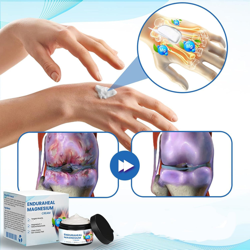 iYanoc EnduraHeal applied to knee demonstrating targeted application