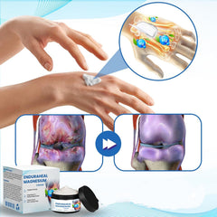 iYanoc EnduraHeal applied to knee demonstrating targeted application