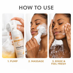 IYASA foam texture mousse illustrating soft cleansing and hydration