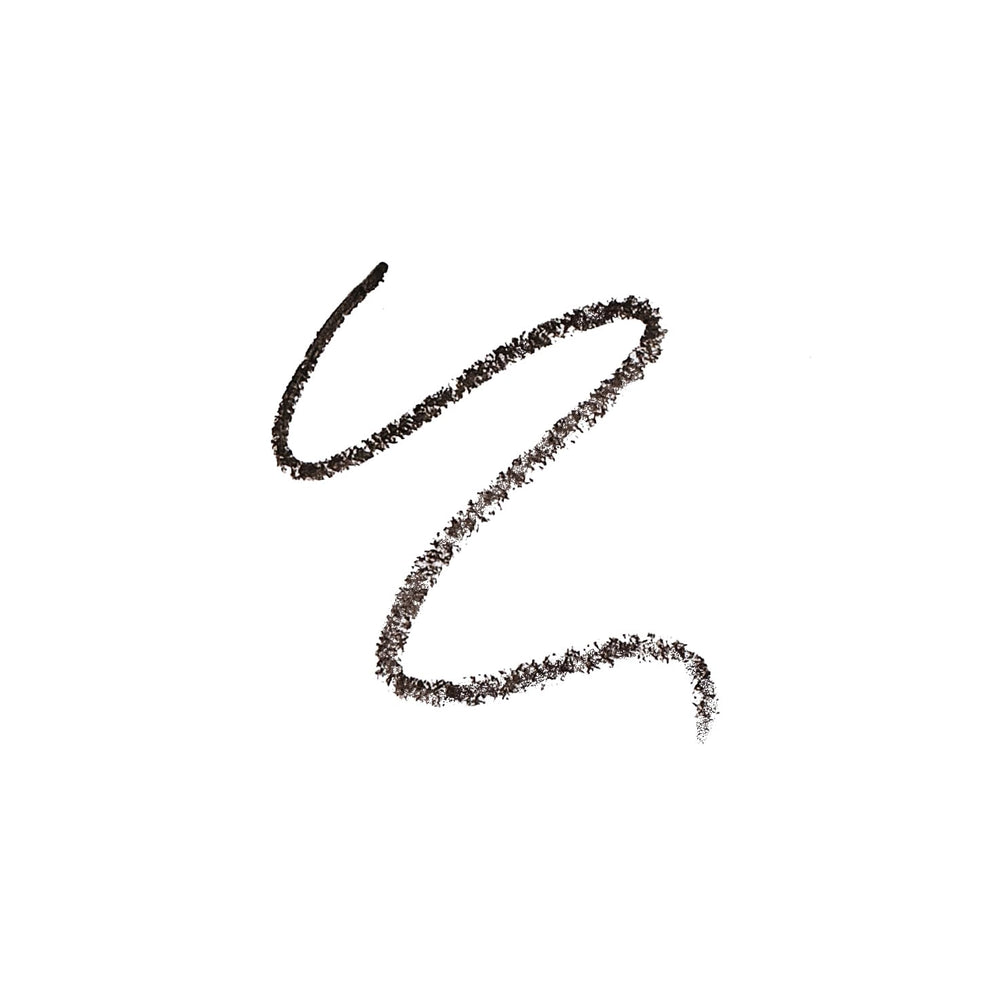 IZME New York eyeliner in use on eye demonstrating bold jet black definition benefit
