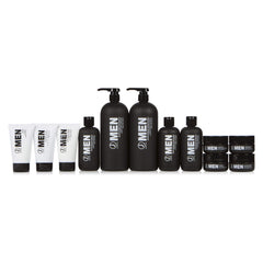 J Beverly Hills ingredients display with olives and castor seeds, nourishing shine benefit