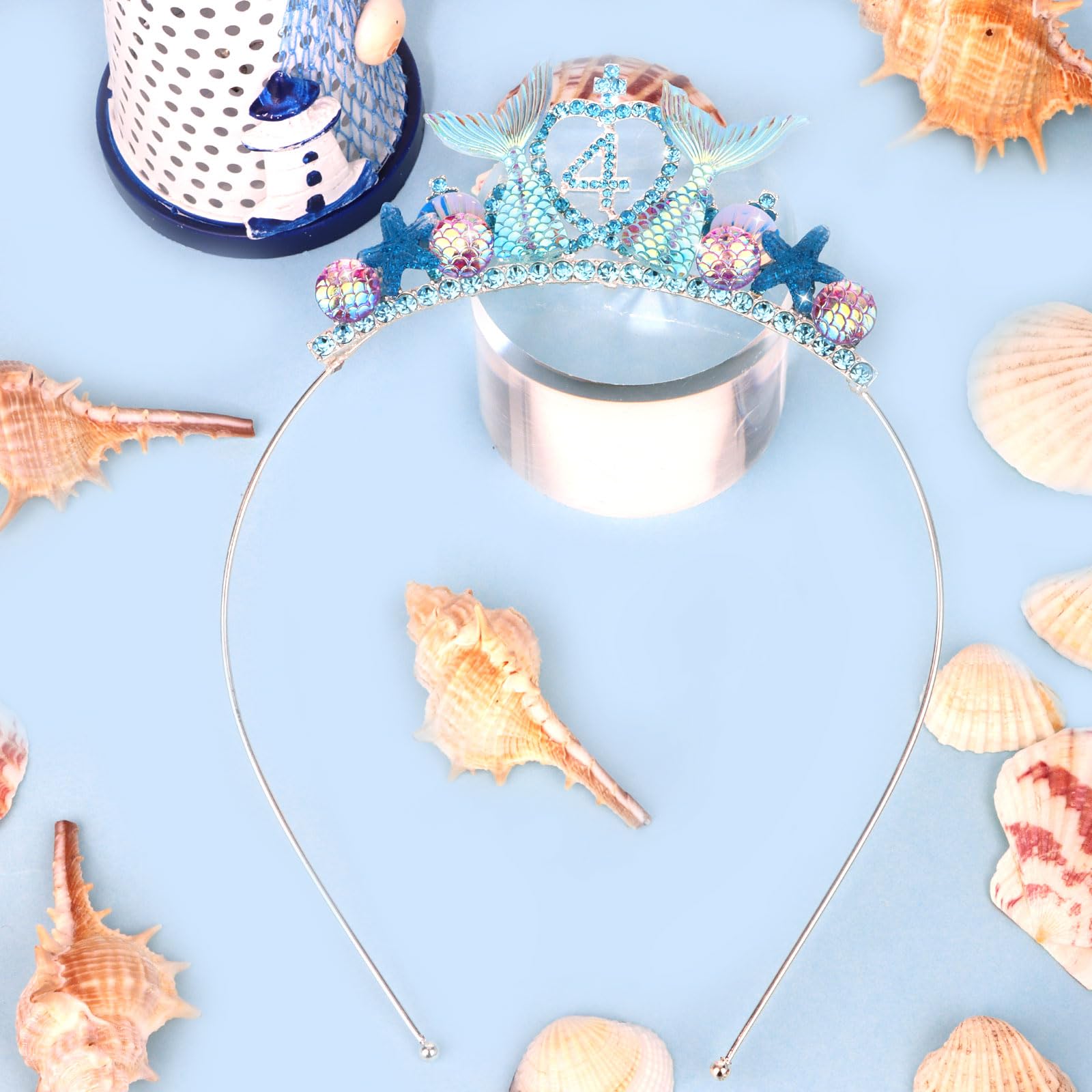 Jaciya starfish rhinestone detail showing sparkle and premium finish for shine