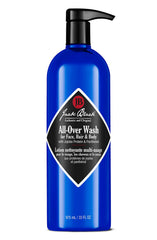 jack black front bottle 33oz showing clean packaging and easy grip benefit