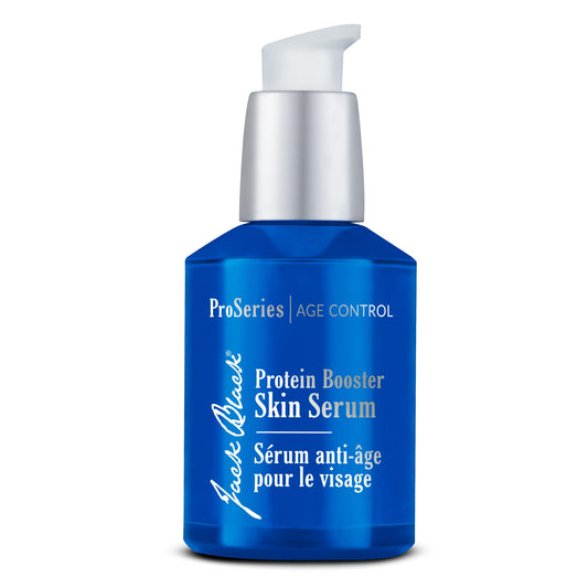 Jack Black front packaging showing ProSeries serum and clear branding for grooming
