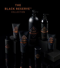Jack Black ingredient label close-up highlighting sulfate-free and paraben-free benefit