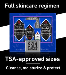 Jack Black ingredients label closeup highlighting dermatologist-tested formula