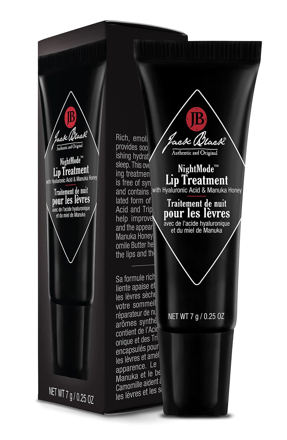 Jack Black texture close-up of balm showing rich emollient for deep overnight hydration