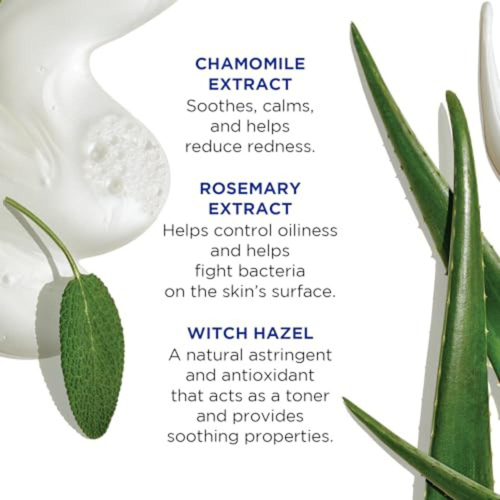 Jack Black close-up of cleanser texture on hand, shows gentle foaming benefit