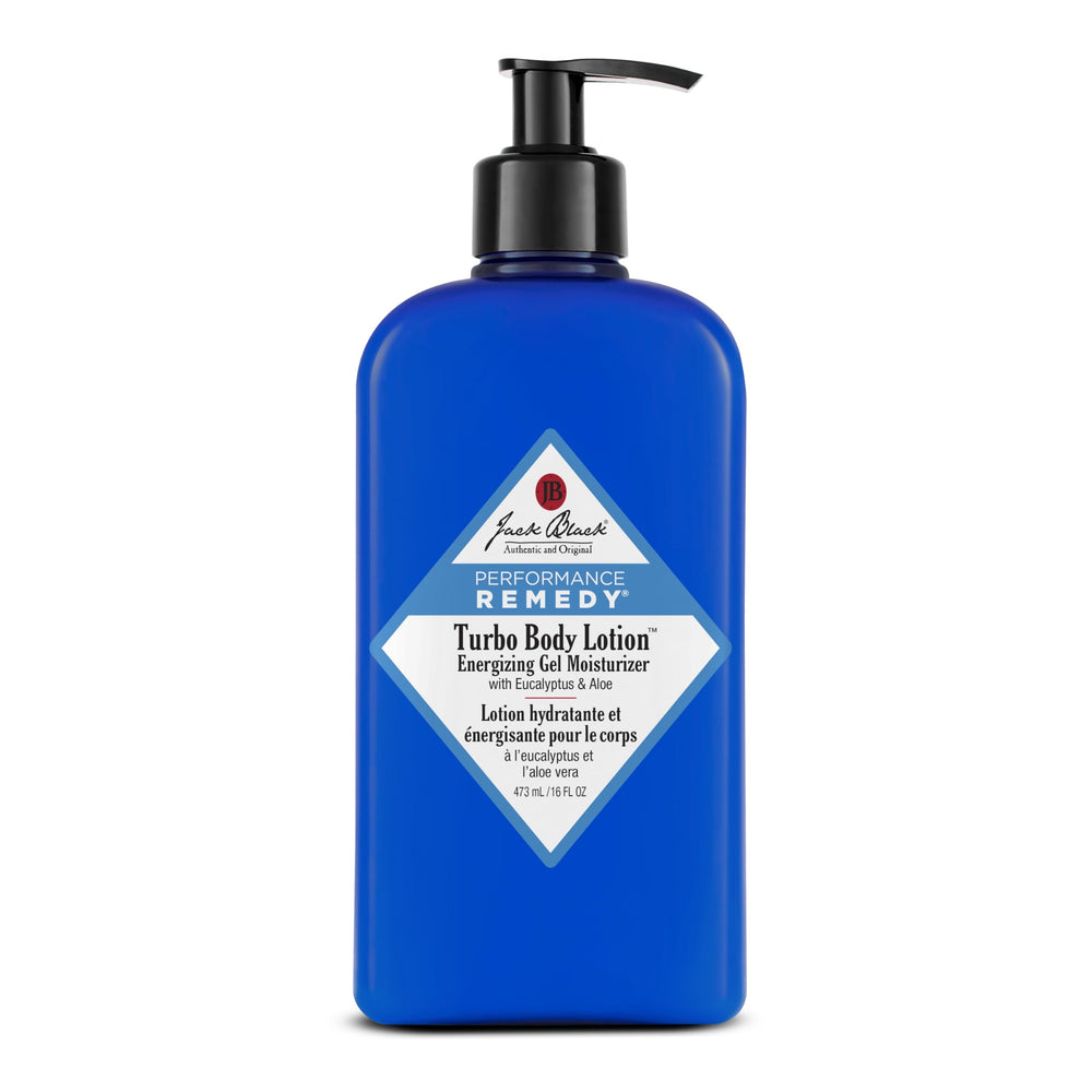 Jack Black front packaging showing 16 fl oz bottle and energizing label, conveys easy daily hydration
