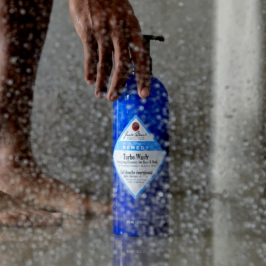 Jack Black product label close-up highlighting sulfate-free formula