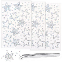 Jacnkb front sheet display showing star and heart gems for easy selection and sparkle