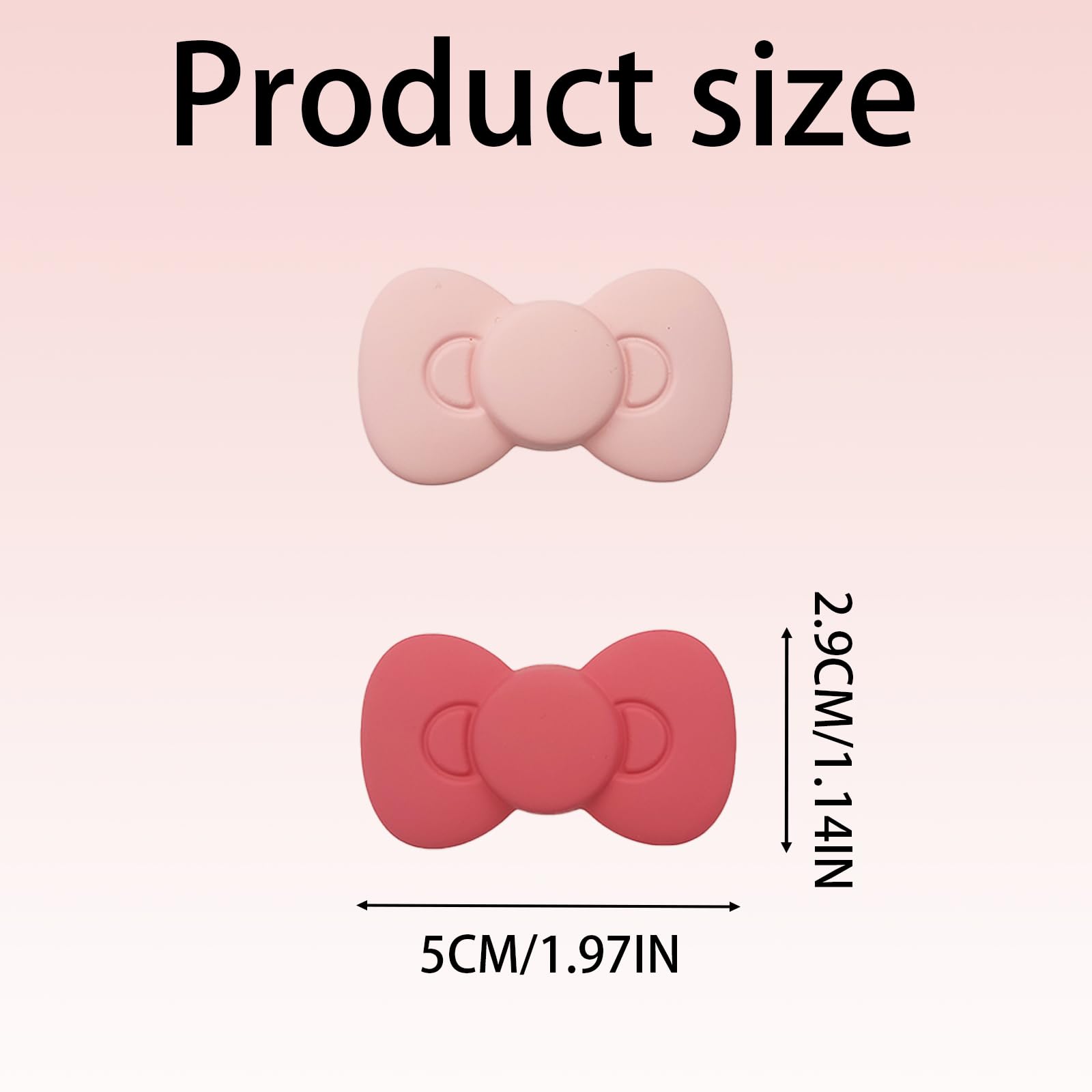 Jaczora close-up of fabric bow texture highlighting soft finish benefit