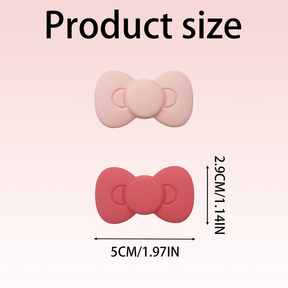 Jaczora close-up of fabric bow texture highlighting soft finish benefit
