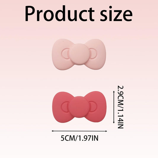 Jaczora close-up of fabric bow texture highlighting soft finish benefit