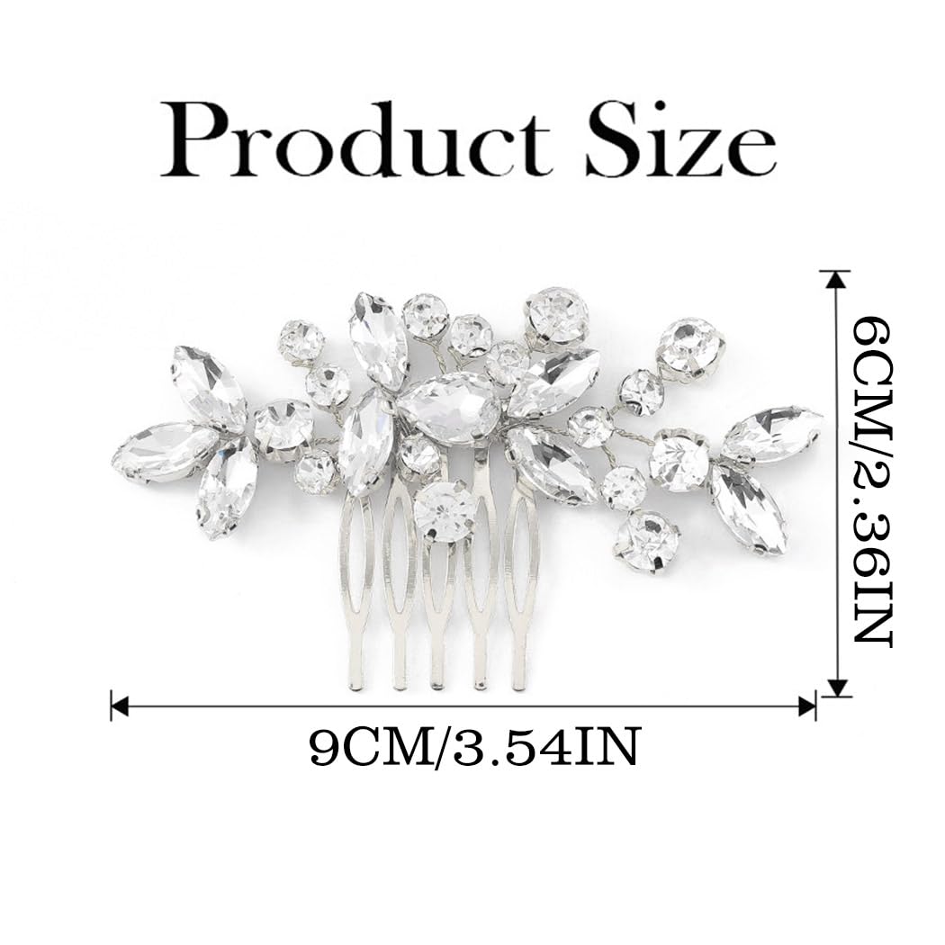 JAKAWIN hair comb in updo showing styling application and elegance benefit