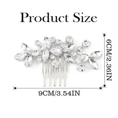 JAKAWIN hair comb in updo showing styling application and elegance benefit