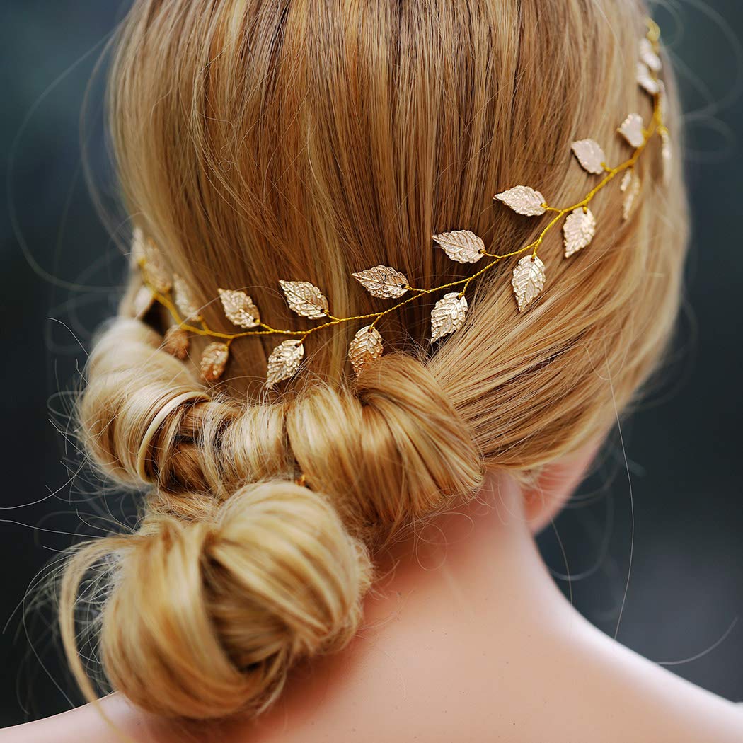 JAKAWIN bride wearing vine in natural light showcasing polished bridal look