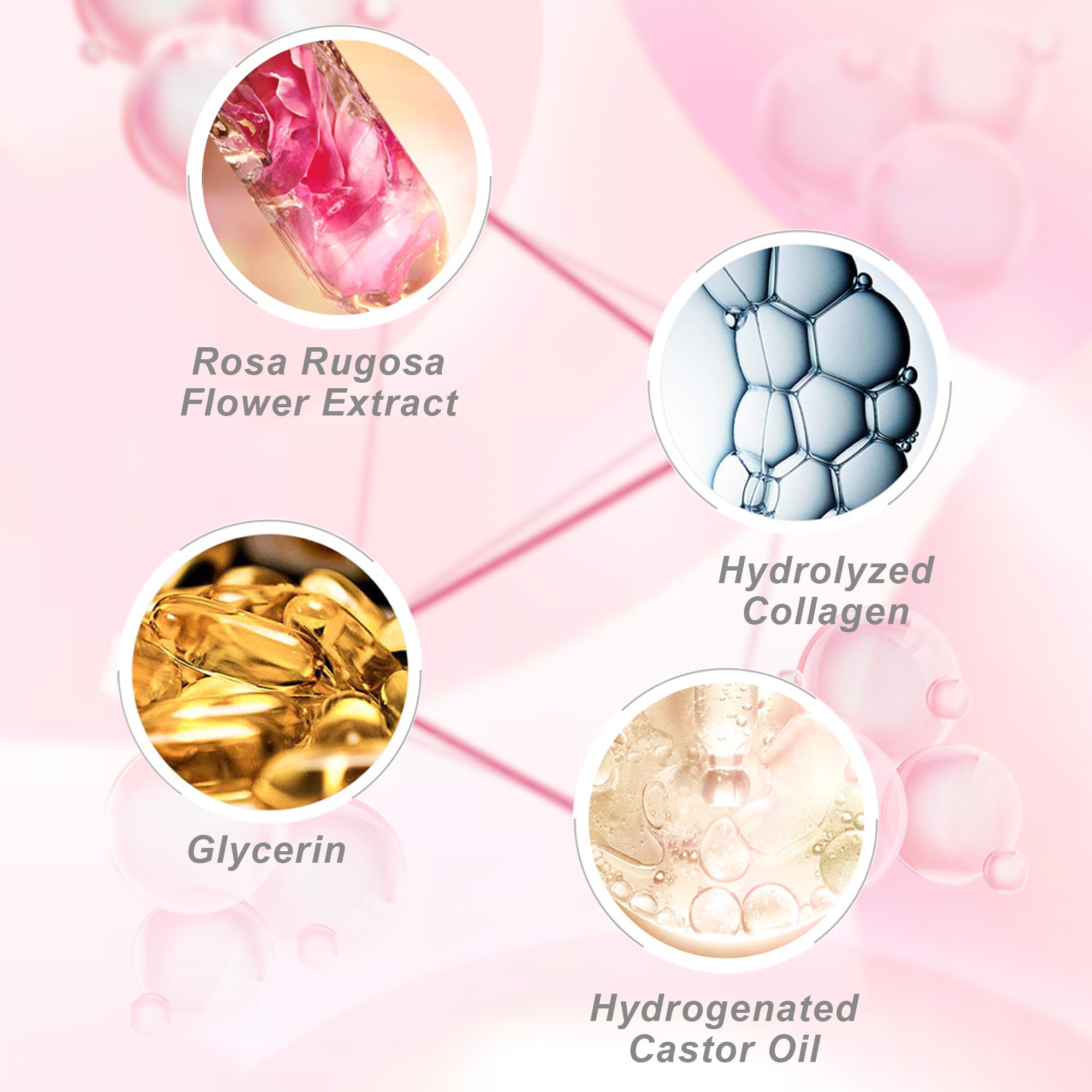 Jakuva hydrogel close-up texture revealing gold-tinted serum
