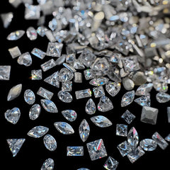 Jaliya close-up faceted detail highlighting sparkle and precise cut for high shine