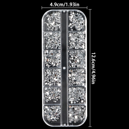 Jaliya close-up of compartments with varied shapes showing quick selection advantage