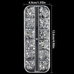Jaliya close-up of compartments with varied shapes showing quick selection advantage