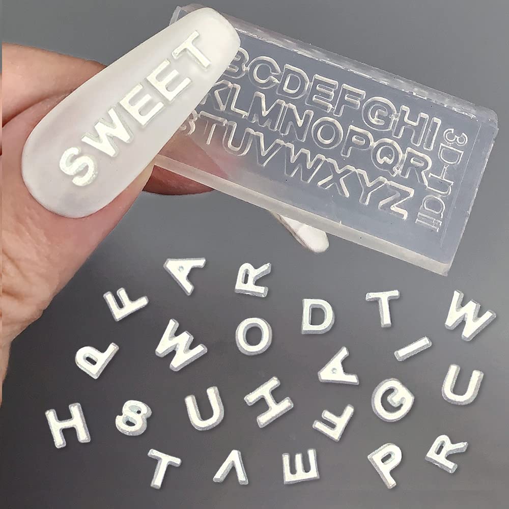 Jaliya front view of alphabet mold showing all 26 letters and compact size benefit