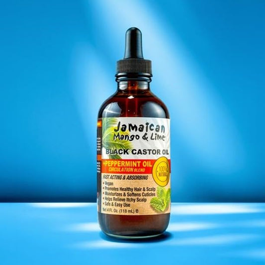 Jamaican Mango & Lime dropper dispensing oil for precise scalp application benefit