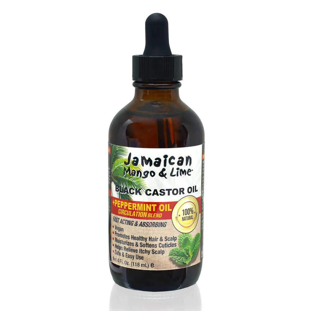Jamaican Mango & Lime front bottle showing label and 4 fl oz size benefits