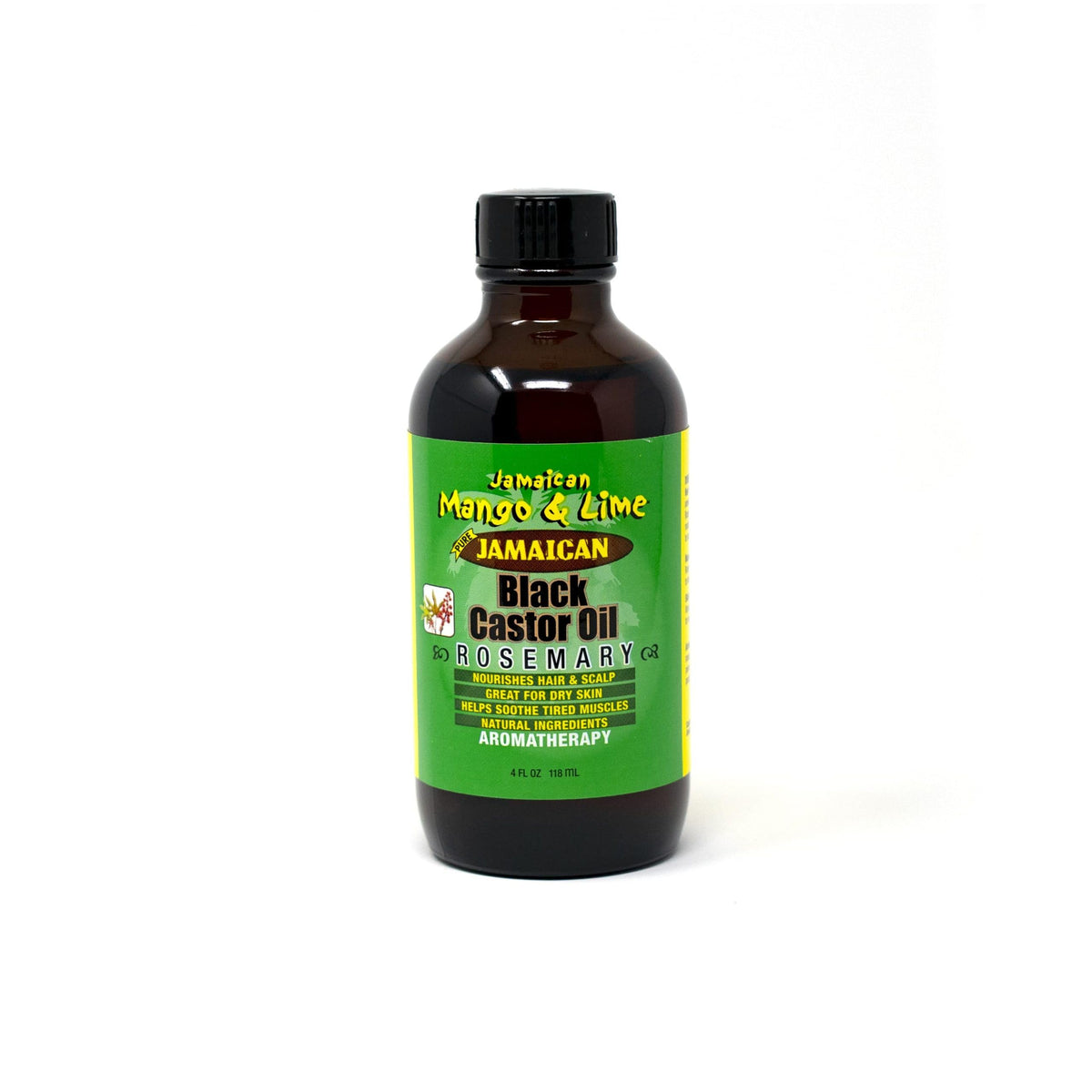 Jamaican Mango & Lime front bottle view showing label and travel-size benefits