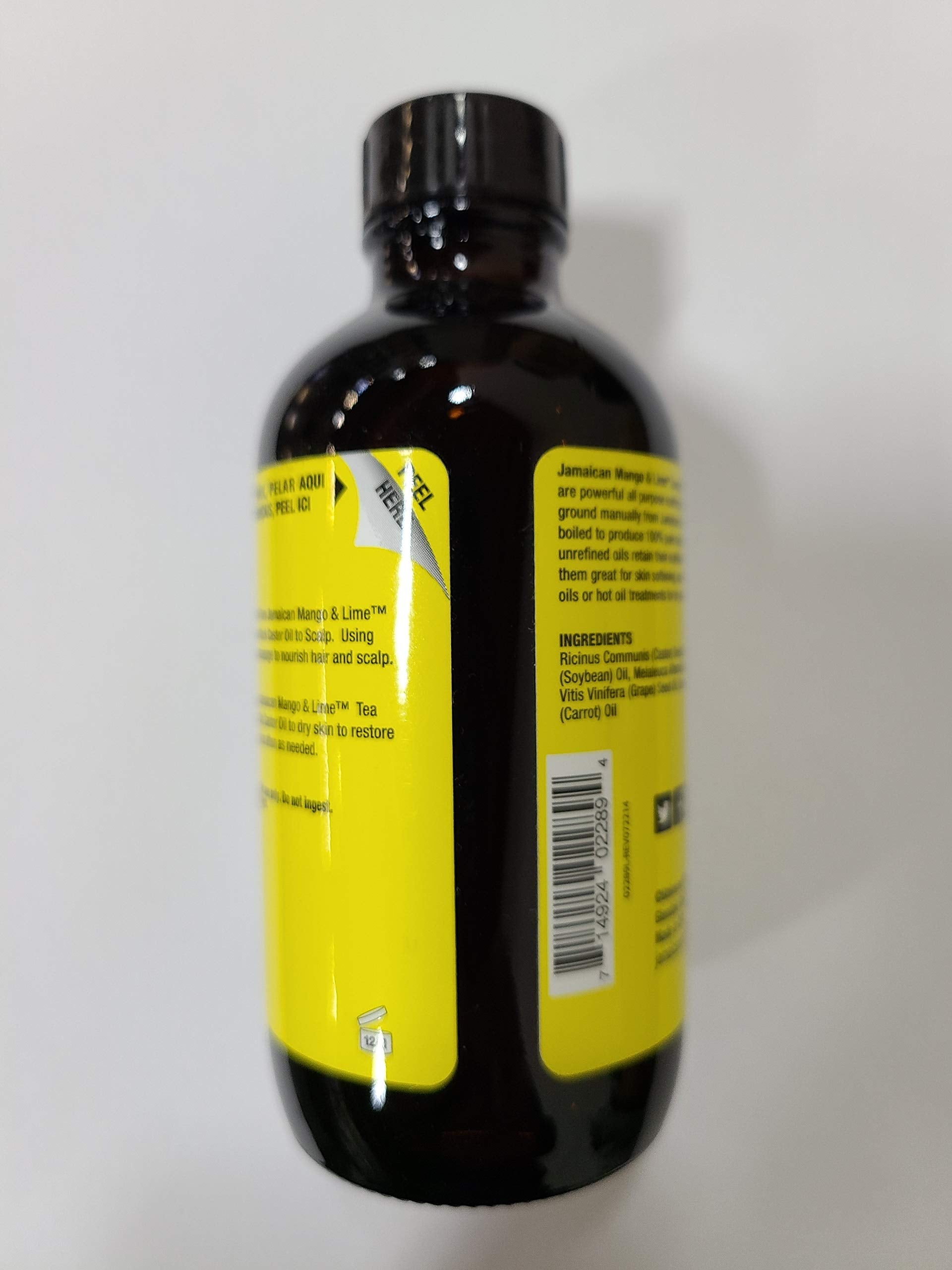 Jamaican Mango & Lime applied during scalp massage demonstrating nourishing benefit