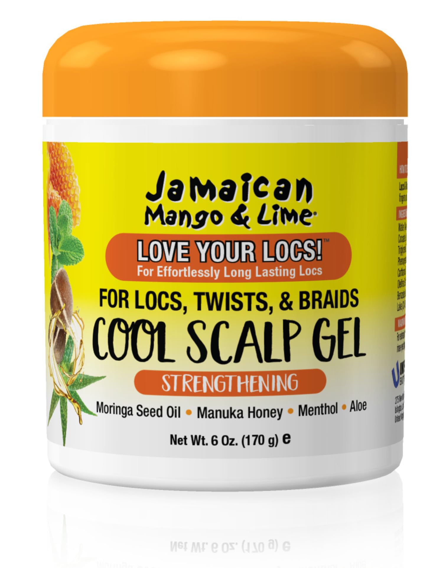 Jamaican Mango & Lime front packaging showing product label and size for clear identification and benefit