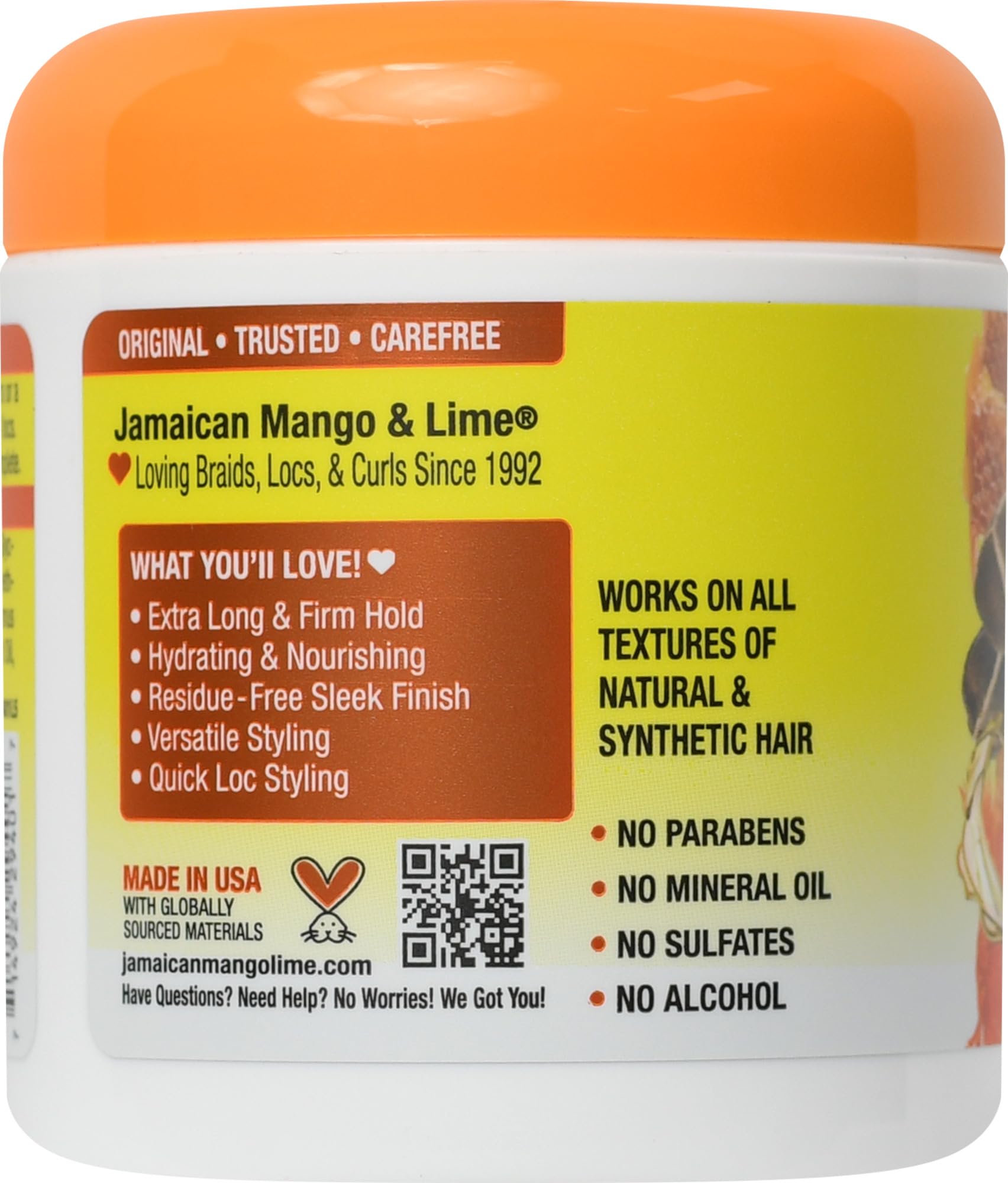 Jamaican Mango & Lime texture close-up demonstrating creamy beeswax and moisturizing finish