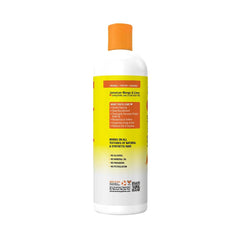 Jamaican Mango & Lime shampoo applied to scalp demonstrating refreshing tingle