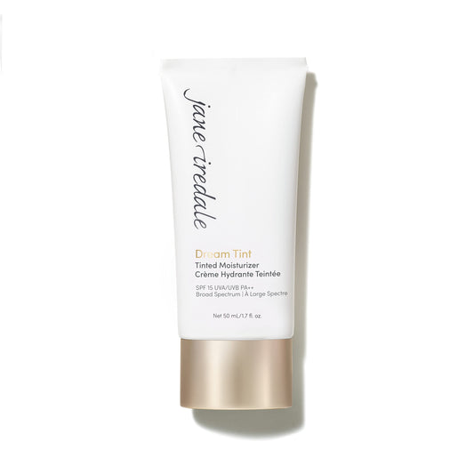 jane iredale Dream Tint front packaging showing bottle and label for easy identification and shelf appeal