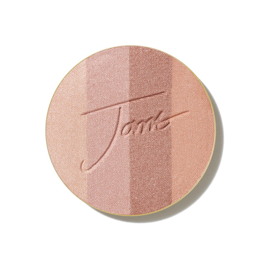 jane iredale front view of four-shade refill showcasing balanced tones and convenience