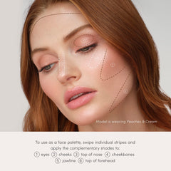 jane iredale refill inserted in compact illustrating modular, travel-friendly kit