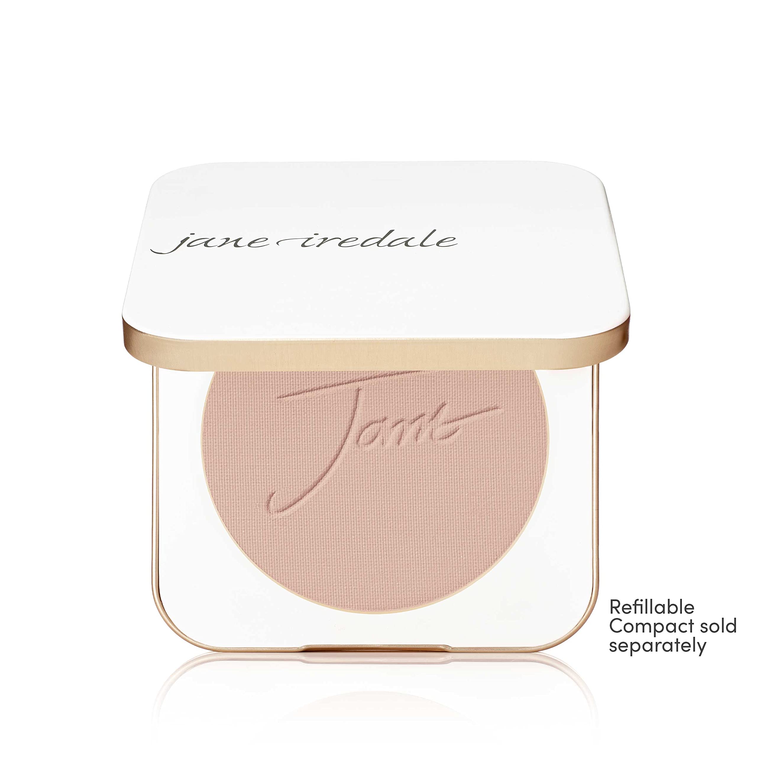 jane iredale refill placed inside jane iredale compact for convenient touch-ups