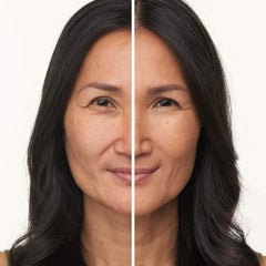 jane iredale compact in use with brush applying Golden Glow for natural coverage benefit