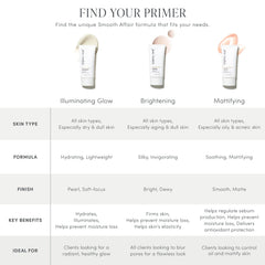 jane iredale Smooth Affair in use application demonstrates even base for makeup benefit
