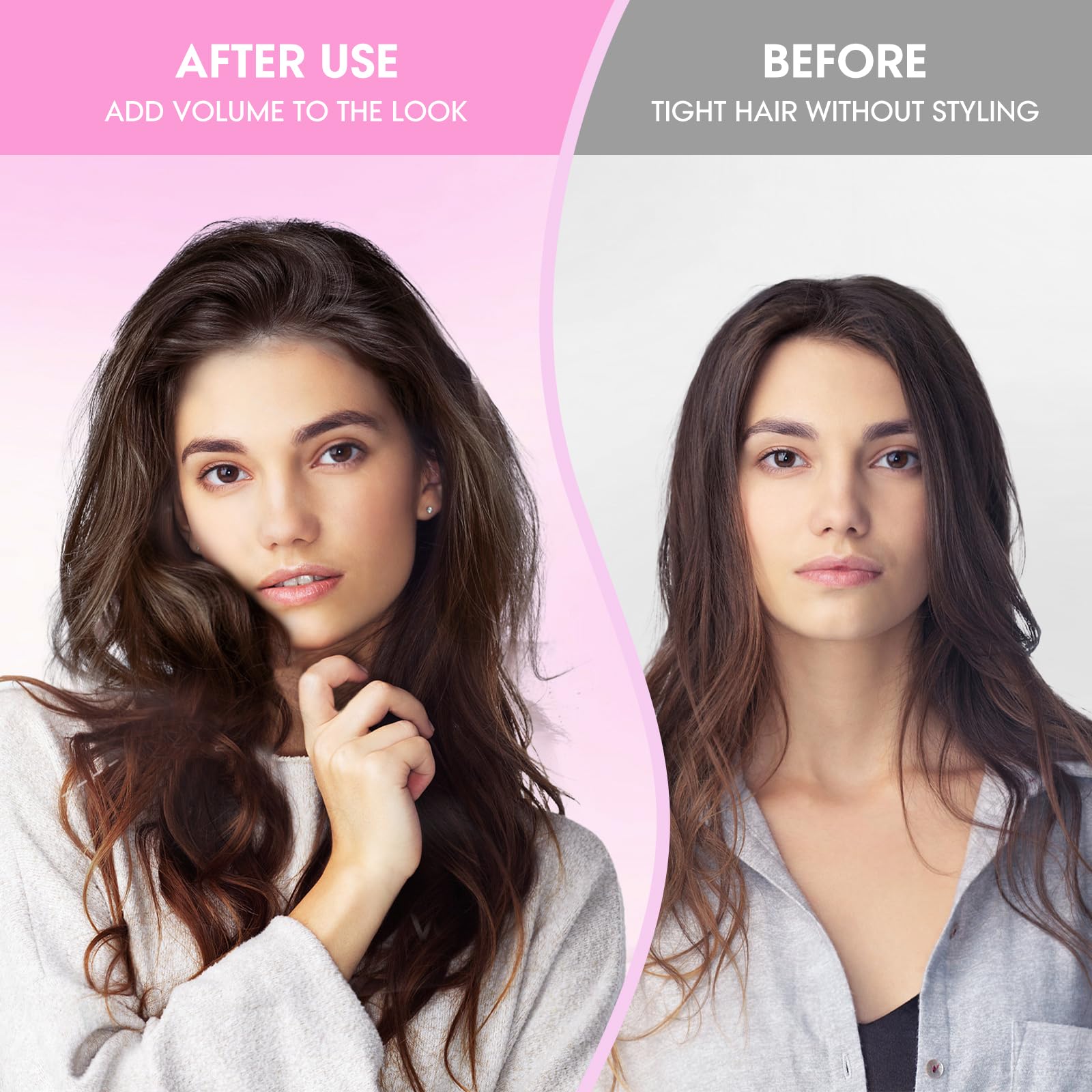 JANFUN clips in use lifting bangs for instant volume benefit