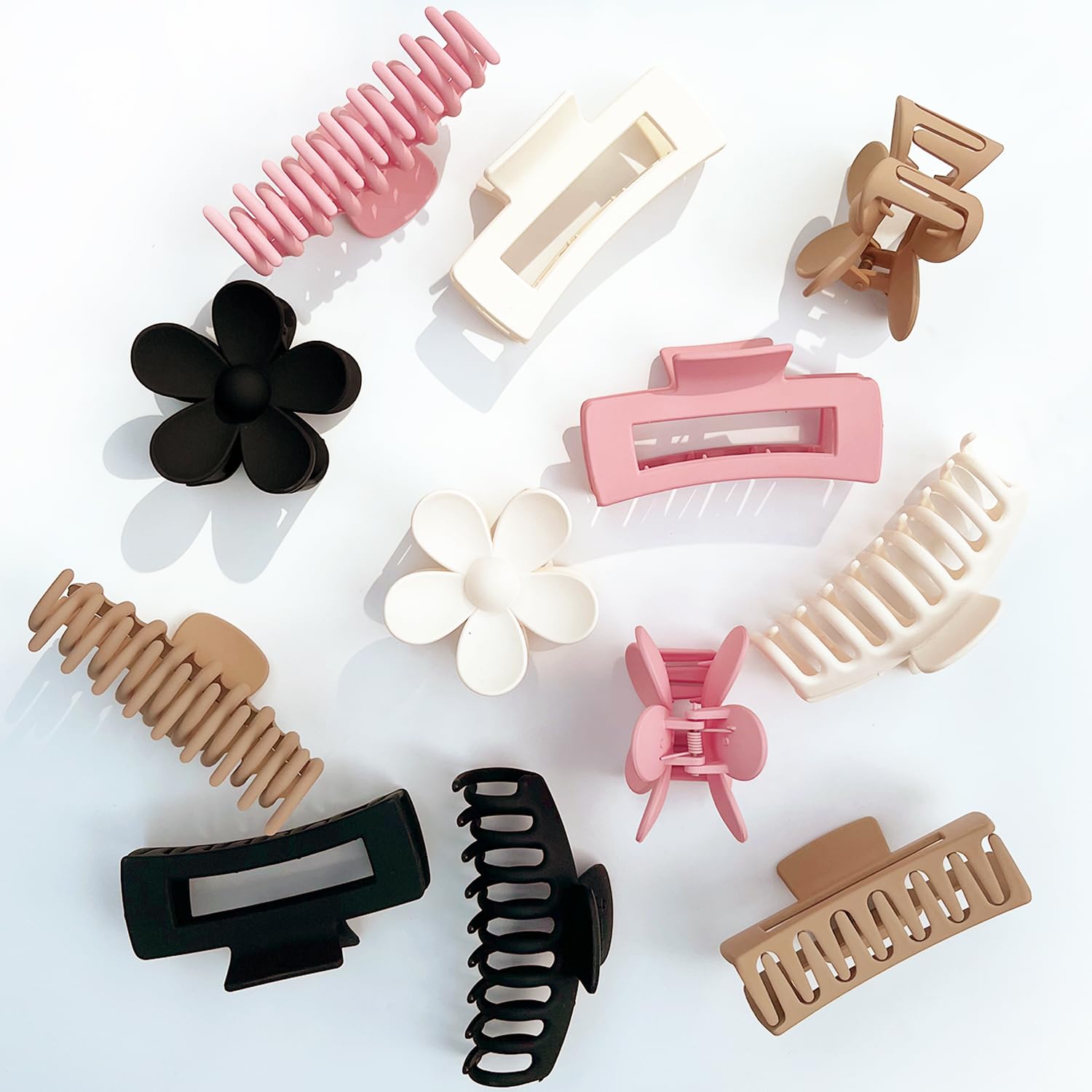 JANFUN clips on a bathroom vanity during skincare routine for quick hands-free convenience