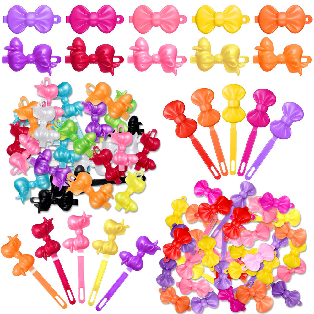 Janinka front packaging showing 72 colorful barrettes and value pack benefit